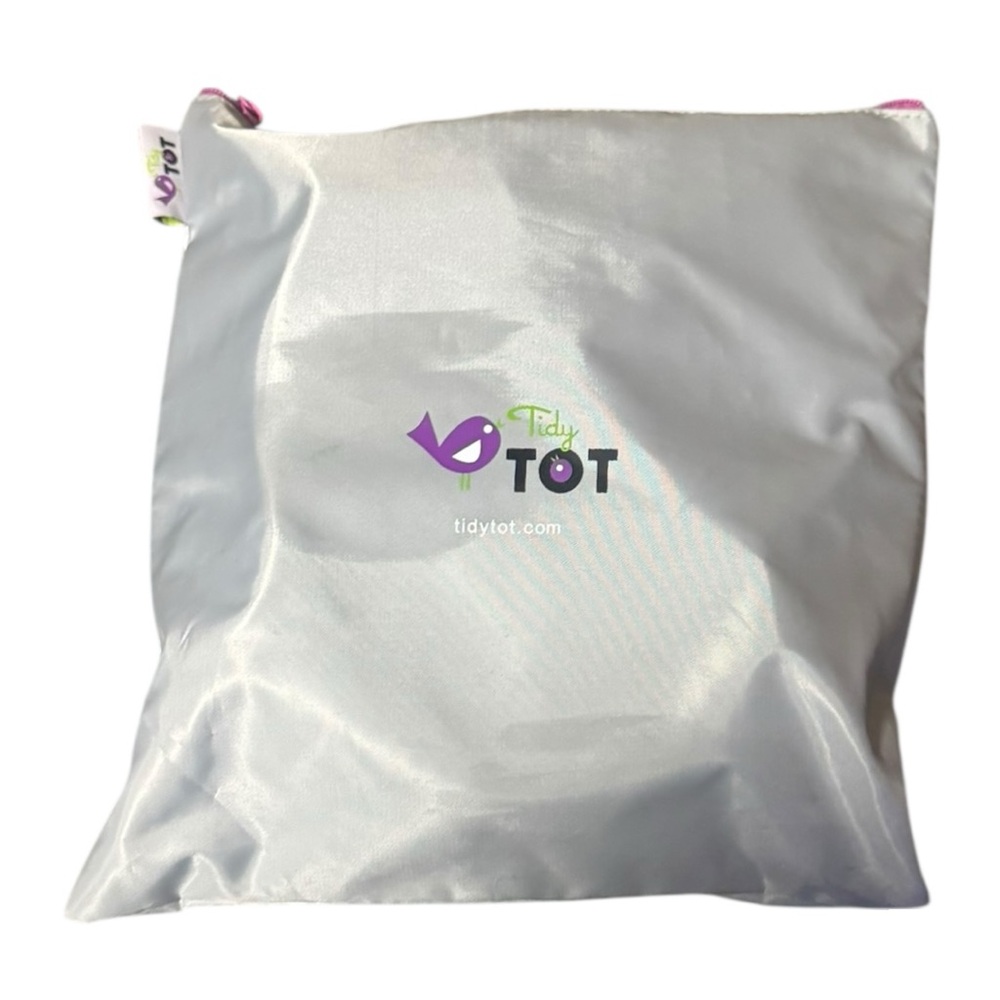 Tidy Tot Bib and Tray Kit in Sand Fox Bib Toddler Mealtime Easy Cleanup - Picture 12 of 16